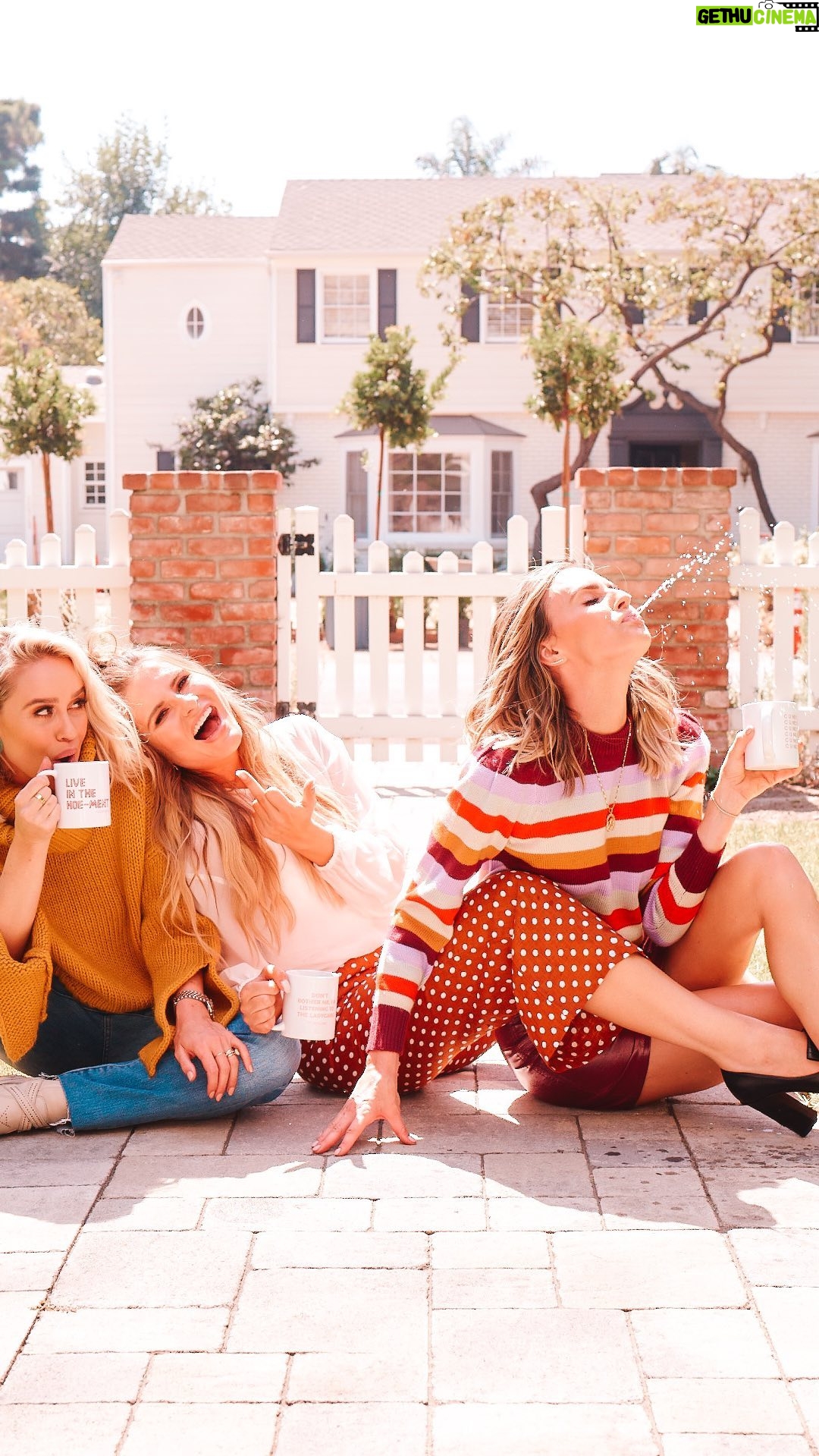 Becca Tobin Instagram - @lancebass is on the podcast today giving us #frostedtips @becca is the blend @jacvanek is rolling her eyes at my singing as usual. I love @theladygang ❤️ new episode wherever you get your podcasts
