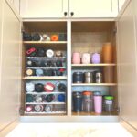 Becca Tobin Instagram - Becca’s goals in her kitchen were simple. Create systems that were easy to maintain, petite size friendly access to everything and support her husband Zach’s culinary skills, as the chef of the house. ⠀⠀⠀⠀⠀⠀⠀⠀⠀ Here’s what we did! ⠀⠀⠀⠀⠀⠀⠀⠀⠀ ✨ Created zones in the kitchen using drawer dividers and bins for easy use by everyone who uses the space - I love adding a kids zone, so as they get older they can access their own items. ✨ Lowered every shelf and added risers for easier access for Becca ✨ Added labels to ensure everyone can participate and maintain the systems we created ⠀⠀⠀⠀⠀⠀⠀⠀⠀ Ready to get your kitchen organized? Comment #springcleaningchallenge, your biggest organizational challenges and sign up for @theladygang newsletter for a chance to win a few hours with me 🤍 📸 @thenicolai ⠀⠀⠀⠀⠀⠀⠀⠀⠀ #SpringCleaningChallenge #beccaxshai #shaiorganized #organizer #professionalorganizer #homeorganizationtips #projectbeccatobin #springcleaning2024 #ladygang #austinprofessionalorganizer #pantryorganization #kitchenreno #kitchenorganization #kitchencleaninghacks #pantryhacks #cleankitchen #mariekondo #konmariemethod #konmarieconsultant #organizer #professionalorganizer #austinorganizer #austintexas #organizedlife #stayorganized