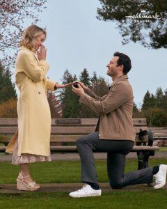 Becca Tobin Instagram - Tonight is the night! #theweddingcontract is on @hallmarkchannel ✡️ I’m so proud of my Jewish heritage and beyond grateful to have been able to represent it in this movie. Who’s watching?!