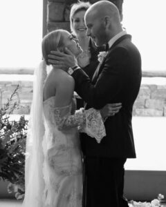 Becca Tobin Instagram - 12•3 🤍 Thank you for seven years of allowing me to eat off your plate and never getting upset with me when I hit a curb. I love you @z.mart . You are a superior human and I’m the luckiest.