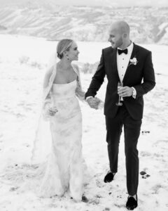 Becca Tobin Instagram - 12•3 🤍 Thank you for seven years of allowing me to eat off your plate and never getting upset with me when I hit a curb. I love you @z.mart . You are a superior human and I’m the luckiest.