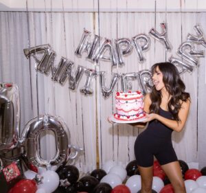 Becky G Instagram - April 23rd 2024 marks ✨10 YEARS OF SHOWER✨ lil B would be so proud at how far we’ve come. 🥹🫶🏽 blessed and thankful for the journey
