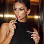 Begoña Vargas Instagram – christmas make up is coming with @givenchybeauty #givenchybeauty💄🖤