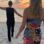 Behati Prinsloo Instagram – So much love, pointed toes and dewy skin 🐬@nikkideroest @matty_holloway