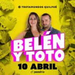 Belén Mora Instagram - Y nos vamos al Trota!!! Nos vemos este 10 de abril en el @trotaquilpue con el @totoacunaoficial ❤️❤️❤️ . #Standup #TopChef