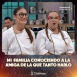 Belén Mora Instagram - Ya ya ya… Si una amiga así siempre es bienvenida en la vida 😍 #TopChefCHV 👩‍🍳