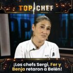 Belén Mora Instagram - “No camines nunca” Belén se llevó el reto de los jueces de #TopChefCHV tras haberla visto caminar con un soplete😨