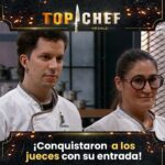 Belén Mora Instagram - ¡Les fue excelente!👏 Belén y Alonso solo recibieron elogios tras presentar su entrada “El tiradito de la salvación”🤩 #TopChefCHV 🍽️