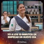Belén Mora Instagram - ¿Alguien sabe dónde están mis ganas? Porque a veces cuesta mucho encontrarlas 🤣 #TopChefCHV 🍽️