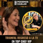 Belén Mora Instagram - “Ahora la gente me quiere” ✨ Belén Mora abordó la importancia de su paso por #TopChefCHV, programa gastronómico en el que se coronó como ganadora 🏆 #PodemosHablarCHV 🗣️