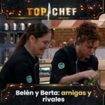 Belén Mora Instagram – “Cag… nuestra amistad”

Aunque estaban pasando por un momento difícil al enfrentarse en un duelo, Berta y Belén encontraron un momento para bromear juntas🤣

#TopChefCHV ✨👩‍🍳