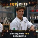 Belén Mora Instagram - ¡No pudo evitar reírse!😅 Belén le provocó un ataque de risa a Máximo con un particular comentario en #TopChefCHV 🤣