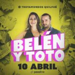 Belén Mora Instagram - Miércoles 10 de ABRIL comedia en nuestro patio! Y esta vez es el turno de nuestra querida @belenaza_ junto a @totoacunaoficial y es que esta dupla fantástica 💘 llega con una entretenida comedia 🎭 para sacarnos más de una risa con entretenidas historias vividas del día a día 🤪 Los tickets ya los puedes encontrar en passline.com Te veo en la pista más prendida de todas? 🙌🏼💪🏻👏🏼😏