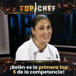 Belén Mora Instagram - ¡FELICIDADES!❤️🤩 Por decisión de los jueces en #TopChefCHV, Belén se convirtió en la nueva inmune y entró al top 5 de los mejores participantes👩‍🍳👏