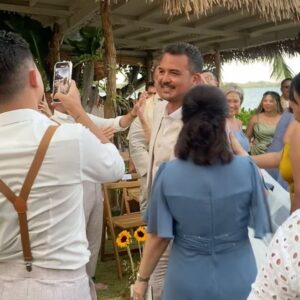 Bela Padilla Instagram - Please get married every year, @iamangelicap and @gregg_homan 😂❤️ it was so lovely to witness your wedding ceremony the second time around 😍 it was just as heartfelt, meaningful and perfectly intimate…thank you for bringing the best people together for the perfect party! And for having me and @nocir witness your love ❤️ 

Loved hanging out with friends, Angelica’s family that also treats her friends like family and our colleagues who I haven’t really seen too much since the pandemic 🥹 and of course, the best kapasyalan to have… @chinitaprincess I always love seeing you happy and thriving! Will always celebrate life with you ❤️ 

PS: shout out to @valeriecorpuz_ for fixing my hair you rockstar you! And to @neric.beltran for making our beautiful dresses! ❤️

#TrippyHomance #TheWomanisnowaHoman