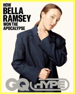 Bella Ramsey Instagram - With a lead role in the biggest show on TV, HBO’s post-apocalyptic zombie drama The Last of Us, Bella Ramsey has defeated the keyboard warriors. Read the full #GQHype interview by @jackarking at the link in bio.