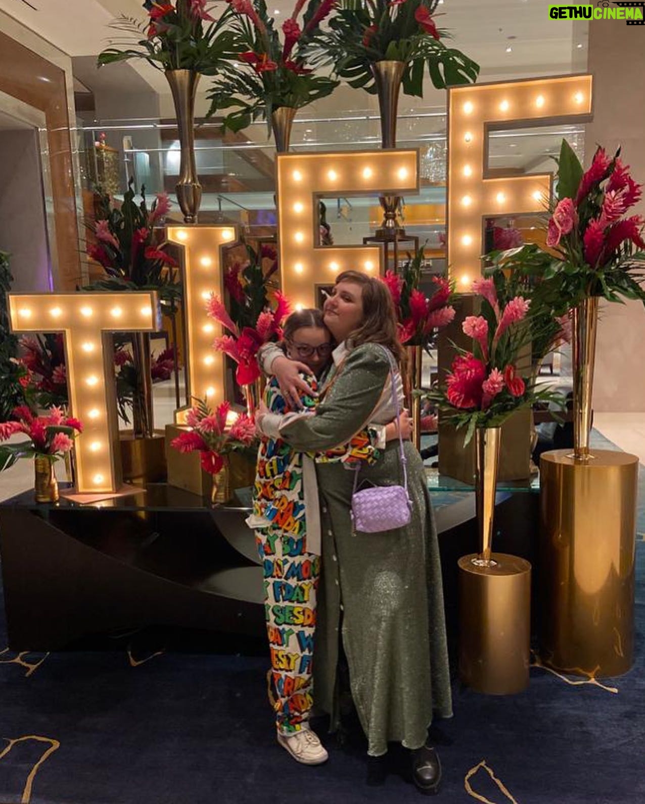 Bella Ramsey Instagram - Having a terrTIFFic time. Thank you @tiff_net for having us and premiering Catherine Called Birdy and for putting up this cool sign in the hotel. Thanks also to everyone who came to watch, it was so special to see the film with a live audience and what a great audience they were too.