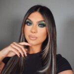 Belle Hassan Instagram – Obsessing over green atm