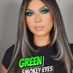 Belle Hassan Instagram – 50 shades of green 💚🍀✅🐸 

What look do you wanna see next? 

#greeneyeshadow #eyeshadowtutorial