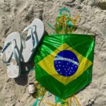 Belle Longwell Instagram – a pipa no ritmo da música ☀️🇧🇷🌴