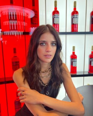 Benedetta Porcaroli Instagram - AMANDA press day 🫀💕 
@bluemermaidmilk 
@gucci 
#gucci 
#ad