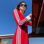 Benedetta Porcaroli Instagram - Aaaaaa 🫀 ciao di nuovo Venezia! @gucci @adidasxgucci @alessandro_michele #gucci #ad