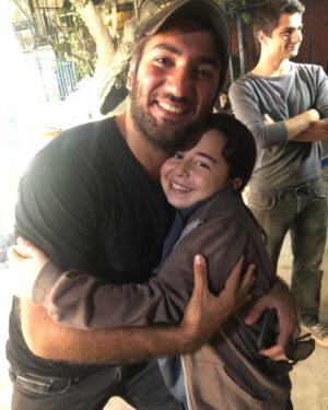 Beren Gökyıldız Instagram - Berkay abimden süpriz set ziyareti♥️♥️♥️ @atesberkay