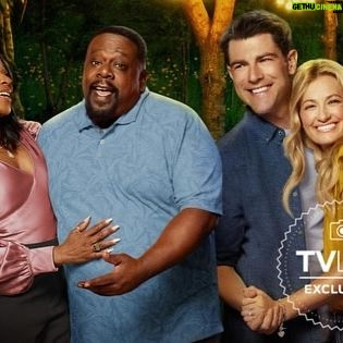 Beth Behrs Instagram - Seven seasons and counting with my best friends and tv family. @theneighborhood can't wait to bring you a new season this fall ! Also look how much @hank_greenspan has aged over these 7 years eeeesh 🤪 @cedtheentertainer @iammaxgreenfield @tichinaarnold @sheaunmckinney @mrmarcelspears