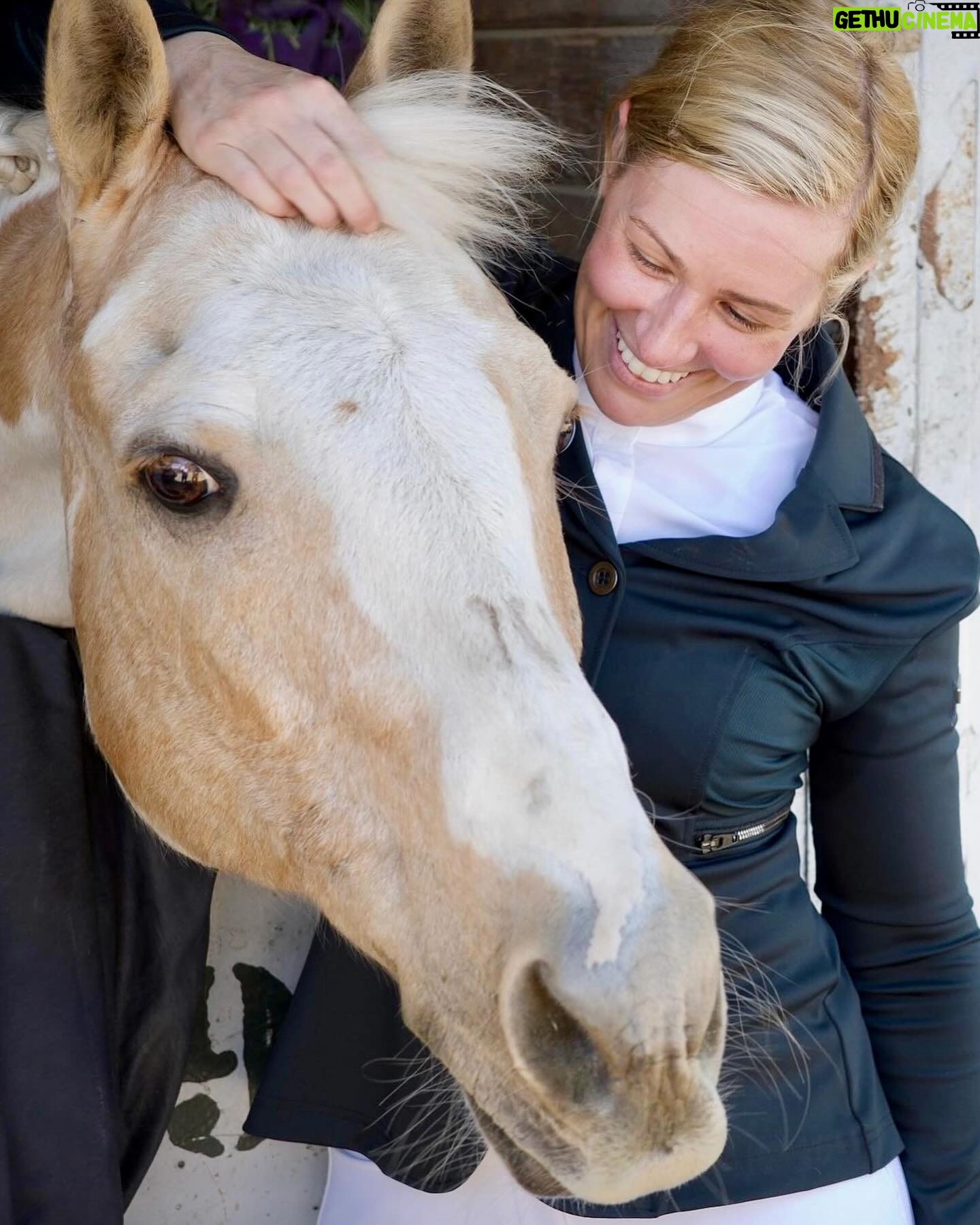 Beth Behrs Instagram - Actress and our @equusfoundation #equustar , @bethbehrs , wins a blue ribbon in her new dressage endeavors with rescue horse, Nutter Butter, who Beth says has changed her life and captured her heart! Beth also has her adopted and beloved equine best friend, Belle! Congrats on your blue ribbon and heart of gold as a stellar #horseprotector , Beth! ππΌππΌππΌπ₯π₯π«π΄π₯ #equusfoundation #fortheloveofhorses #horsewelfare #horseadoption #adoptdontshop #horserescue