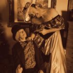 Beth Behrs Instagram – get you a man who will dress up with you all afternoon at DOLLYWOOD and take silly photos, laughing til we pee ourselves. Happy birthday to my best friend, my partner in crime, the most amazing father around. I love you bushels my Mikey!