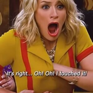 Beth Behrs Instagram - Throwback to that time I gave birth to a fish on #2brokegirls My job is so normal! 😆