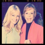 Beth Behrs Instagram - Happy 90th birthday to the most wonderful @itscarolburnett . Thank you for being my forever inspiration. It was a dream come true to be a part of so many events celebrating you Ana especially getting you all to myself for an hour on @harmonicspodcast ! If you haven't listened to the greatest hour of my life go check it out! Love you Carol!
