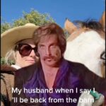 Beth Behrs Instagram - My husband when I say "I'll be back from the barn in an hour"....sorry not sorry! #rescuehorse #adoptdontshop #horses #horsesofinstagram #horsegirl #equestrian #equestrianlife