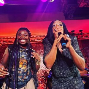 Beth Behrs Instagram - Who is she? A gal who had the time of her life night one @54below with @tichinaarnold ! Can't wait for the next 3! Livestream for anyone at home Saturday eve! Ticket link in stories and bio! @theneighborhood 

Glam:
@josephcassell1 
@hairbyaviva 
@andremakeup 

I'm def channeling my inner "Keely" thanks @junotemple @vdoozer ! If she needs a sister... I'm avail... 😍🤣🤣

@wvdmusic music director extraordinaire 
@alijahkai stealing the show