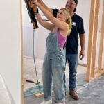 Beth Behrs Instagram - I can't believe they gave me power tools.... #Repost @bostonrobmariano ・・・ Someone had a little fun working with Power Tools yesterday on the set of Secret Celebrity Ronovation! Season 3 coming This Summer on @cbstv @jumaent_tv @bethbehrs