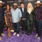 Beth Behrs Instagram - Seven seasons and counting with my best friends and tv family. @theneighborhood can't wait to bring you a new season this fall ! Also look how much @hank_greenspan has aged over these 7 years eeeesh 🤪 @cedtheentertainer @iammaxgreenfield @tichinaarnold @sheaunmckinney @mrmarcelspears