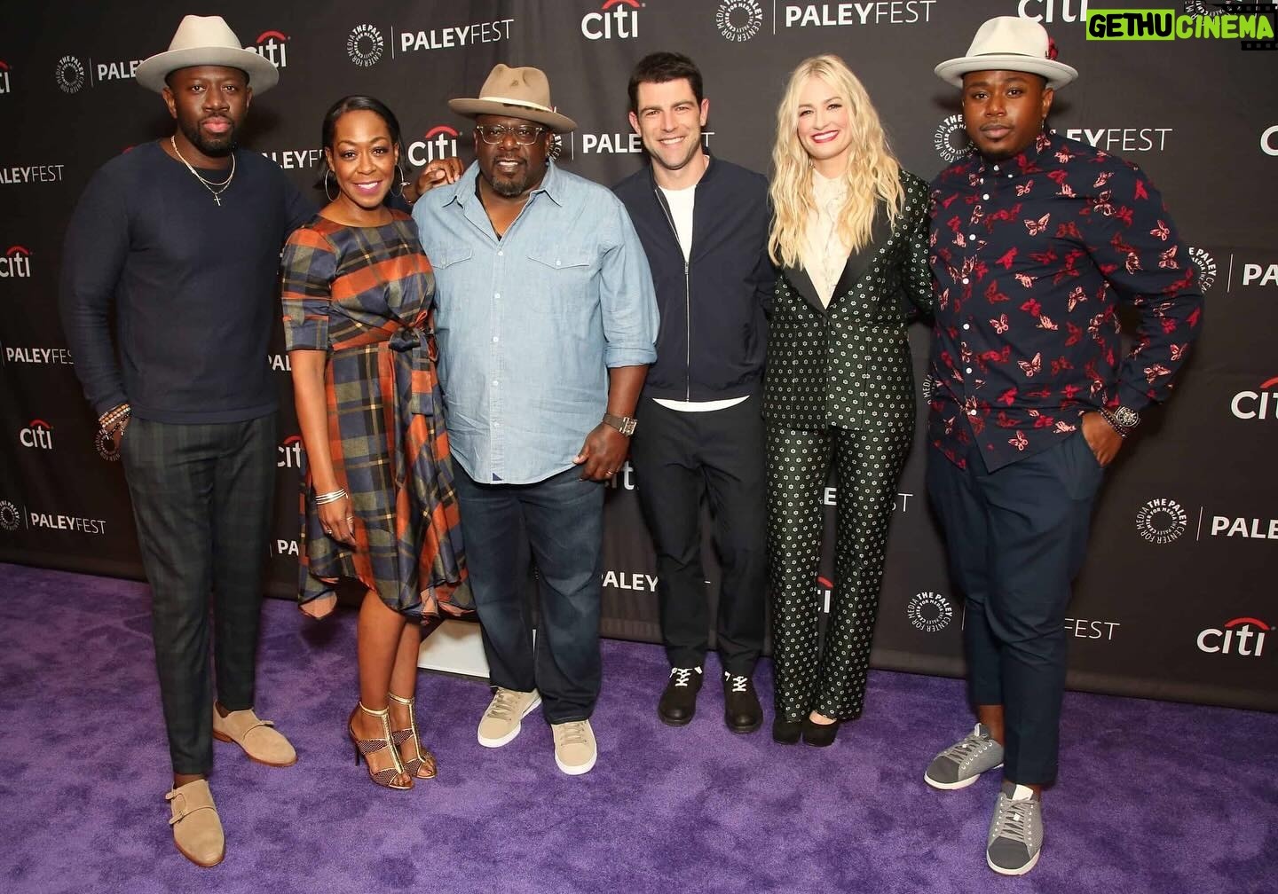 Beth Behrs Instagram - Seven seasons and counting with my best friends and tv family. @theneighborhood can't wait to bring you a new season this fall ! Also look how much @hank_greenspan has aged over these 7 years eeeesh 🤪 @cedtheentertainer @iammaxgreenfield @tichinaarnold @sheaunmckinney @mrmarcelspears