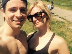 Beth Behrs Instagram - Happy birthday to my first love (til he came out to me at 14😆) my prom date, my man of honor , my Tony winning best friend forever @mattfdoyle . Can't wait to play this summer!
