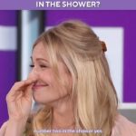 Beth Behrs Instagram - Leave it to @mrjerryoc to take it too far 😂 Comment who’s side you’re on for this one! #bethbehrs #debate #pee #shower
