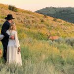 Beth Behrs Instagram - 13 years together and 5 years ago today I married my best friend in the most beautiful setting with all our nearest and dearest. Still the best day of my life (tied with when my daughter Emma George was born). We danced to Harvest Moon by Neil Young and sang under the stars. Black Beauty even made a cameo. To the moon and back my love!