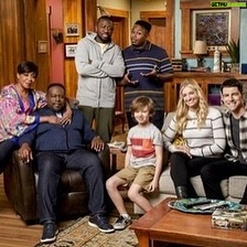 Beth Behrs Instagram - Seven seasons and counting with my best friends and tv family. @theneighborhood can't wait to bring you a new season this fall ! Also look how much @hank_greenspan has aged over these 7 years eeeesh 🤪 @cedtheentertainer @iammaxgreenfield @tichinaarnold @sheaunmckinney @mrmarcelspears