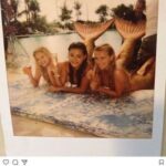 Betsey Johnson Instagram – Who wants to play mermaids? 🧜‍♀️💖🌊👙🌴🍦🐬