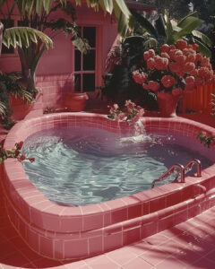 Betsey Johnson Instagram - Sending inspo to my realtor... 💦🩷📝 Can you even babe?! Pics from @chaosdreamland 💭