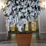 Bette Midler Instagram – Many well wishes on your 90th birthday, Yoko!

To celebrate, Sean Ono Lennon has made a virtual wish tree at http://wishtreeforyokoono.com
“Make a wish. Write it down on a piece of paper. Fold it and tie it around a branch of a Wish Tree. Ask your friends to do the same. Keep wishing. Until the branches are covered with wishes.”