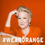 Bette Midler Instagram – Join me this National Gun Violence Awareness Day in calling attention to the gun violence crisis that claims more than 110 lives and wounds more than 200 others daily. Wear orange and share your pic on social media with the #WearOrange hashtag! wearorange.org