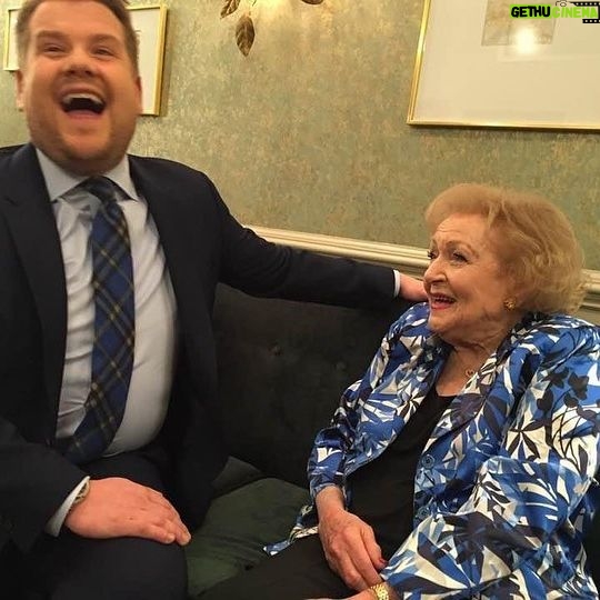 Betty White - 55.3K Likes - Betty adored James Corden. From the moment she met him she knew he was someone special. We all looked forward to her appearances on his show because they had so much fun together!