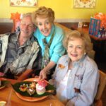 Betty White Instagram - Today’s sunny, breezy LA weather calls for a photo of three dear friends enjoying the Aloha spirit… (this photo is from a few years ago)