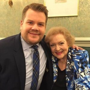 Betty White Instagram - Betty adored James Corden.  From the moment she met him she knew he was someone special.  We all looked forward to her appearances on his show because they had so much fun together!