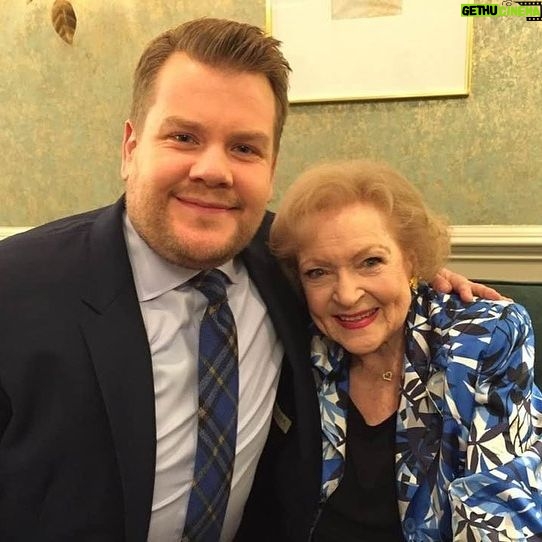 Betty White - 55.3K Likes - Betty adored James Corden. From the moment she met him she knew he was someone special. We all looked forward to her appearances on his show because they had so much fun together!