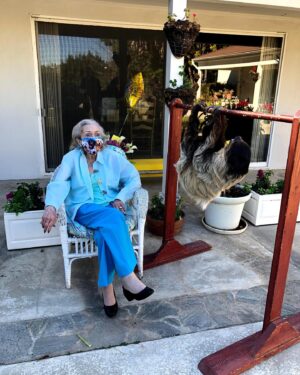 Betty White Instagram - Happy International Sloth Day!!! Betty’s 99th Birthday occurred during the pandemic so we couldn’t do a big celebration, but our friends Wildlife Learning Center generously offered to supply a surprise guest Sloth to mark the occasion!  Betty was THRILLED!